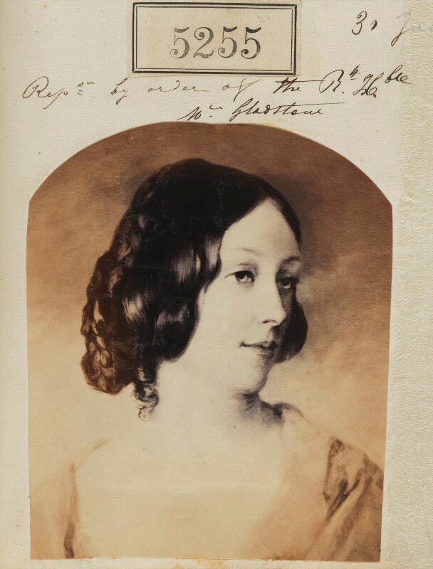 Unknown woman ('reproduction by order of [...] mr gladstone') npg ax55258
