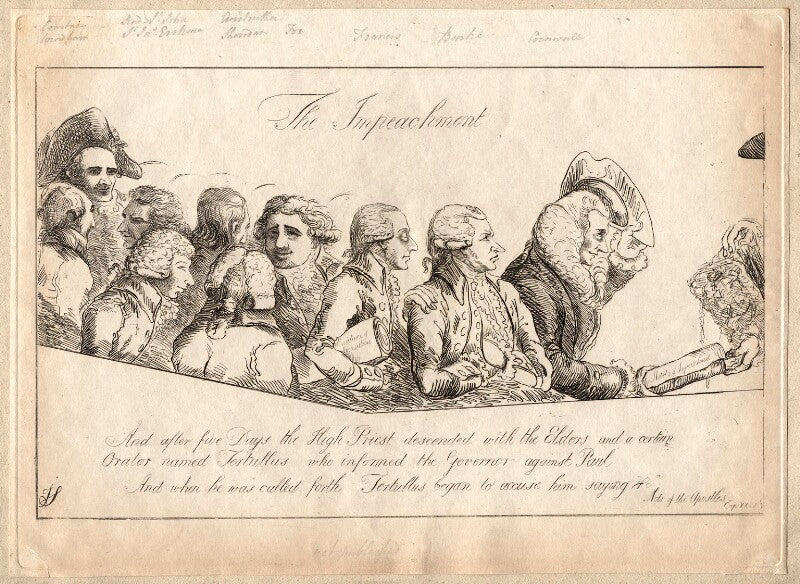 'the impeachment' npg d12245