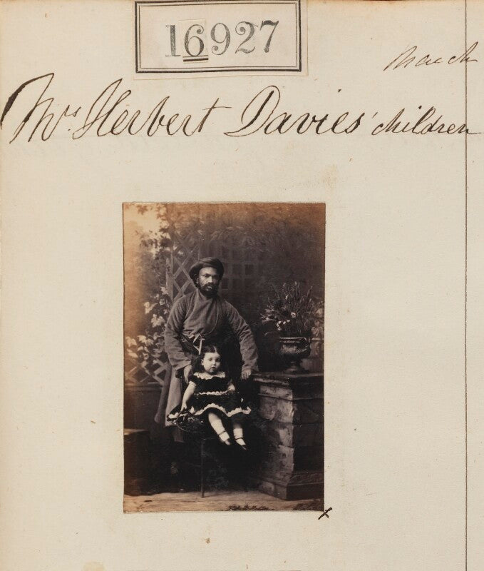 'mrs herbert davis's children' npg ax64809