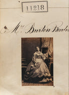 Mrs Burton Burton NPG Ax60917