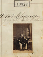 (Augustus) Frederick Lehmann; Rudolph Chambers Lehmann NPG Ax60633