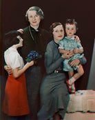 Lady Balcon with her family NPG x222291