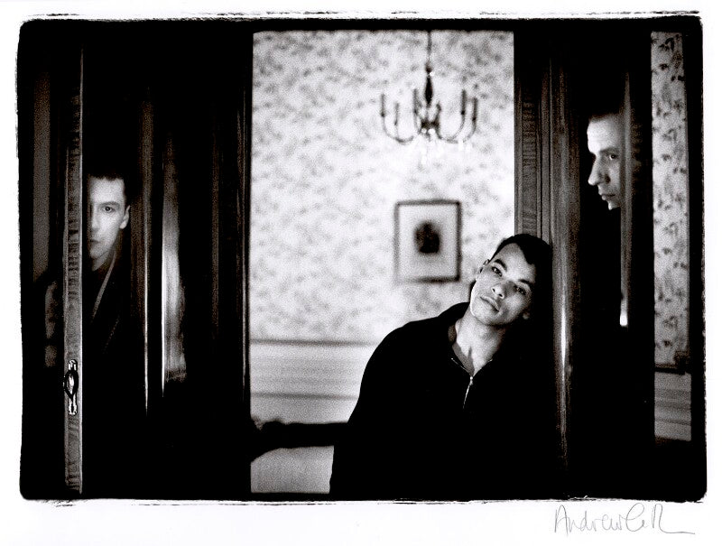 Roland gift with two other band members of 'fine young cannibals' npg x35984