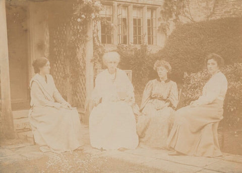 May Morris; Jane Morris (née Burden); Jane Alice ('Jenny') Morris; Ada Peerless NPG x33259