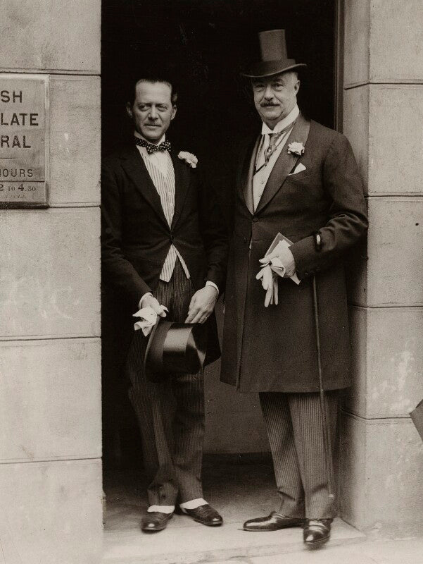 William humble ward, 2nd earl of dudley with his best man dudley gillroy npg x28119