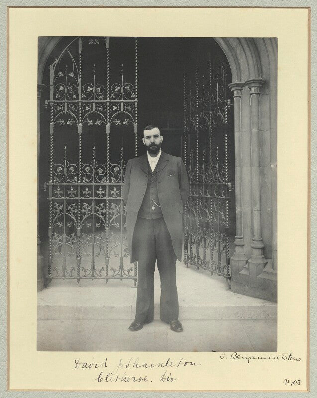 Sir david james shackleton npg x29062