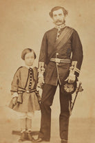 Charles Fitzroy Miller Mundy with his son NPG Ax196715