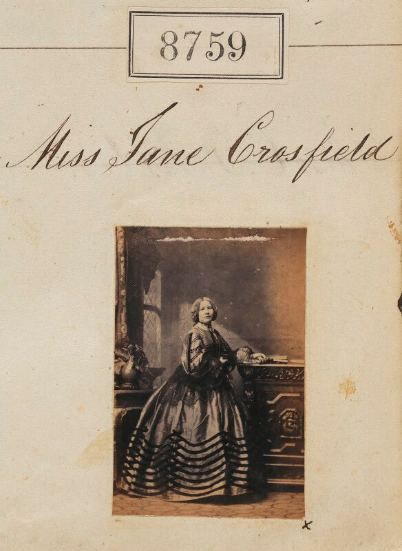 Jane crosfield ('miss jane crossfield') npg ax58582