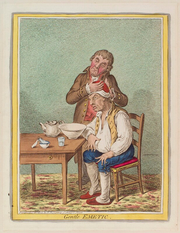 'a gentle emetic' npg d12827