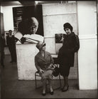 Ida Kar and an unknown woman at her Whitechapel Art Gallery exhibition NPG x134144