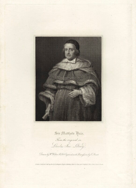 Sir matthew hale npg d29874