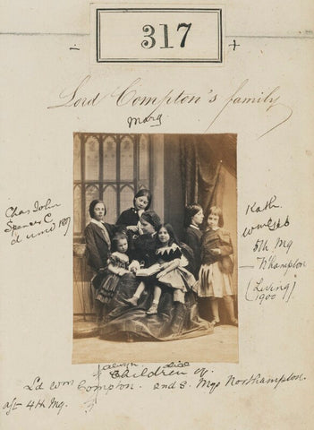 'Lord Compton's family' NPG Ax50092