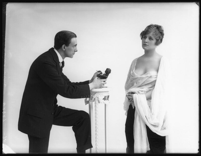 Beatrice sinclair and an unknown sculptor npg x103545