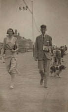 Charlotte Elizabeth ('Beth') Welford (née Britten); Benjamin Britten NPG x15181