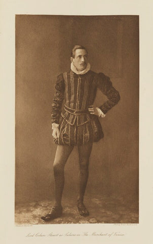 Lord Colum Edmund Crichton-Stuart as Salario in 'The Merchant of Venice' NPG Ax135788