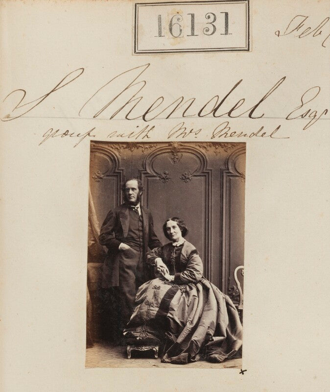 Mr s. mendel; mrs s. mendel npg ax64051