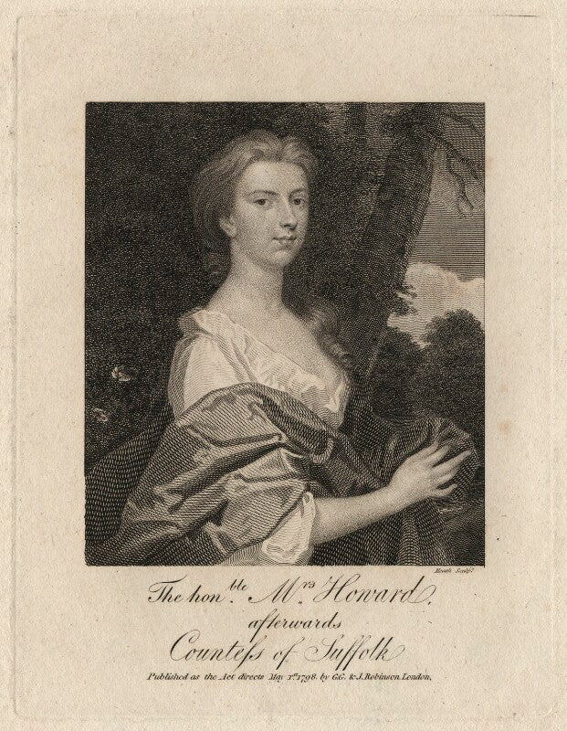 Henrietta howard (née hobart), countess of suffolk when mrs howard npg d6899