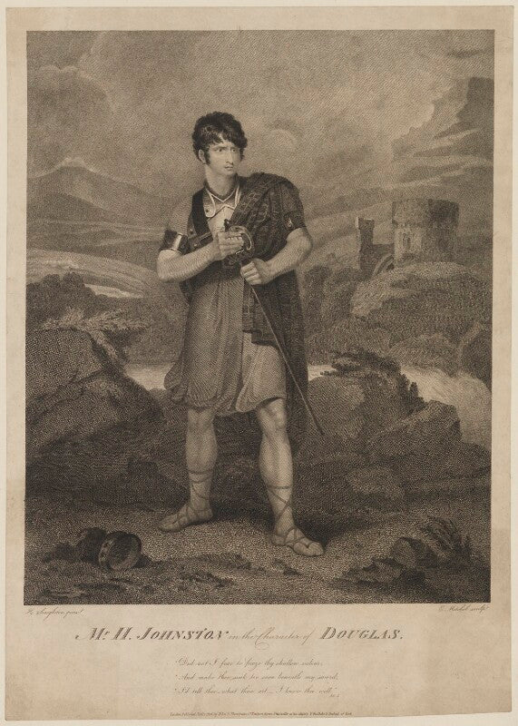 Henry erskine johnston in the character of douglas npg d36547