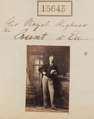 Louis Philippe Marie Ferdinand Gaston d'Orléans, Prince Imperial-Consort of Brazil, Count d'Eu NPG Ax63577