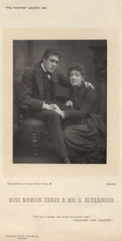 Sir George Alexander (George Samson) as George Addis; Marion Terry as Helen in 'Sunlight and Shadow' NPG x134671
