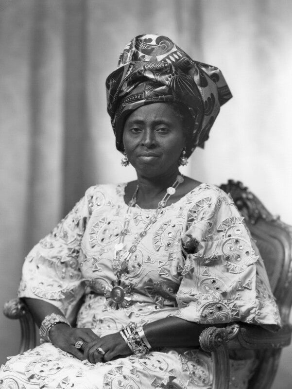 Hannah idowu dideolu awolowo (née adelana) npg x171536