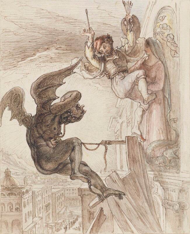 Artist saved from the devil npg 3944(13)