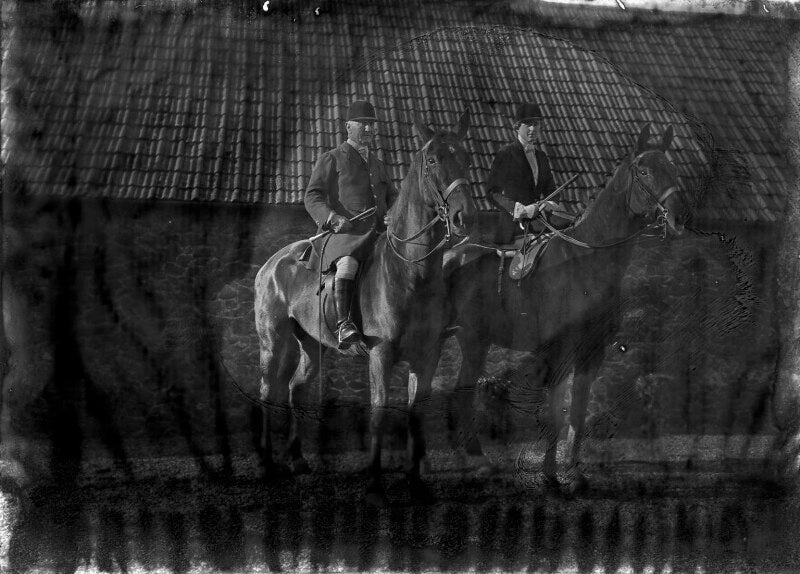 (angela) susan maxwell (née roberts, later proctor and remington hobbs) and an unknown man npg x104497