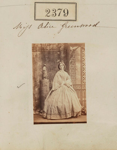 Alice Greenwood NPG Ax51766