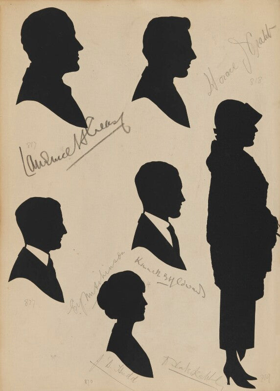 Lawrence h. creasy; e.y. mitchinson; j.d. hudd; kenneth b. h. edward; horace j. grant and an unknown woman npg d46429