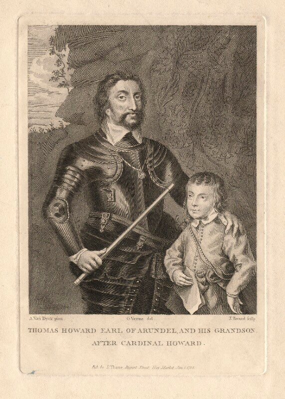 Thomas howard, 14th earl of arundel; thomas howard, 5th duke of norfolk npg d18362