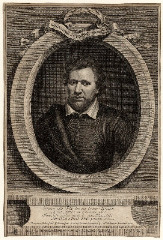 Benjamin ('ben') jonson npg d27954