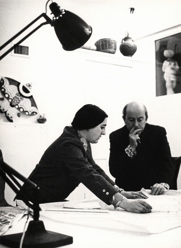 Alison smithson; peter smithson npg x165668