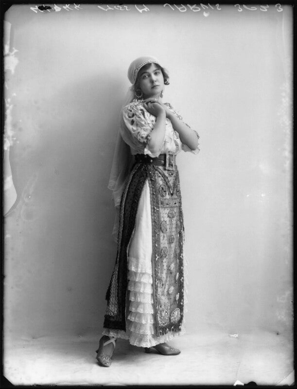 Maggie jarvis as a gipsy dancer in 'gipsy love' npg x102469