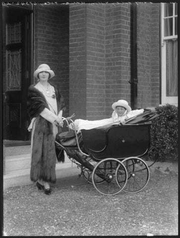 Minoru Foley (née Greenstone), Lady Foley; Adrian Gerald Foley, 8th Baron Foley NPG x36565