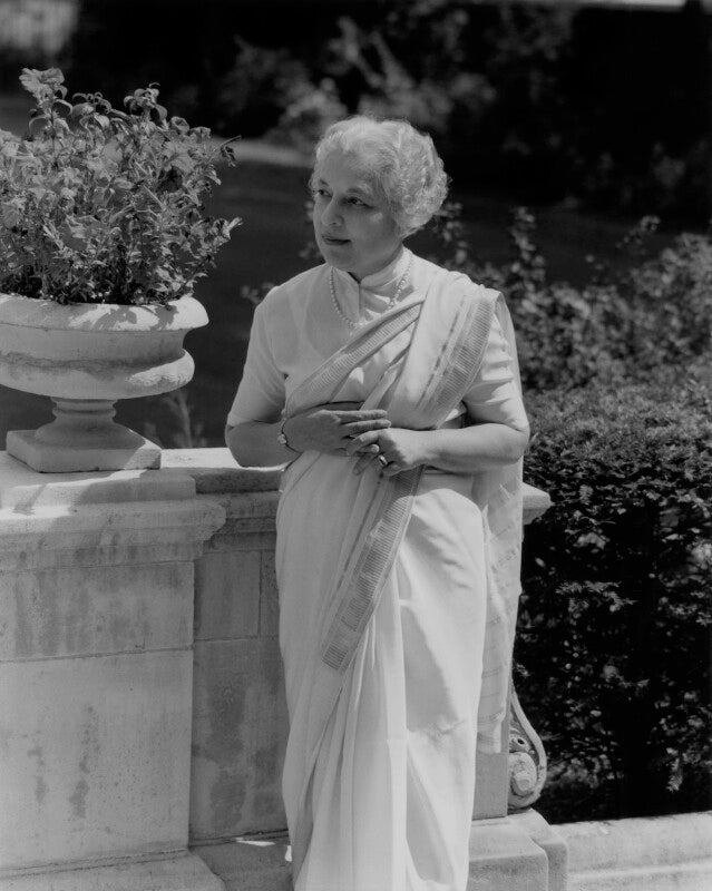 Vijaya lakshmi pandit (née sarup kumari nehru) npg x104686