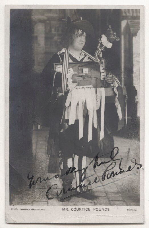 (charles) courtice pounds as papillon in 'the duchess of dantzic' npg ax45829