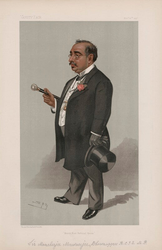 Sir mancherjee merwanjee bhownaggree ('statesmen. no. 691.') npg d44882