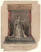 'Her Majesty Queen Victoria opening her first Parliament' NPG D8155