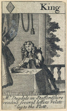 'Mr Dugdale in Staffordshire reading several letters relateing to the Plott' (Stephen Dugdale) NPG D23011(a)