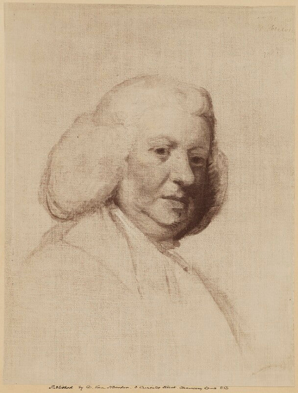 Unknown man, formerly known as samuel johnson npg d36537