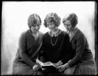 (Helen) Elizabeth (née Blades), Lady Russell; Hon. Janet Mary McBeath (née Blades); Hon. Margaret Agnes Wyatt (née Blades) NPG x124472