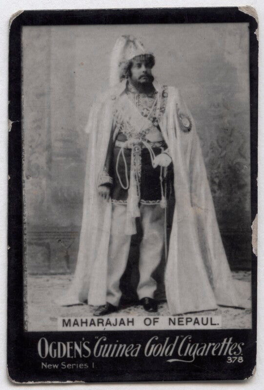 Maharaja bir shumsher jung bahadur rana npg x136687