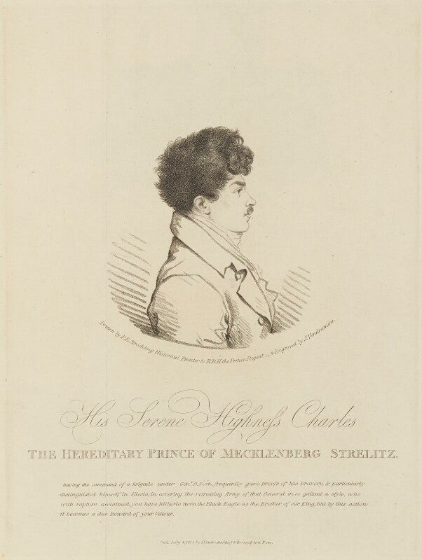 Charles, duke of mecklenburg npg d15890