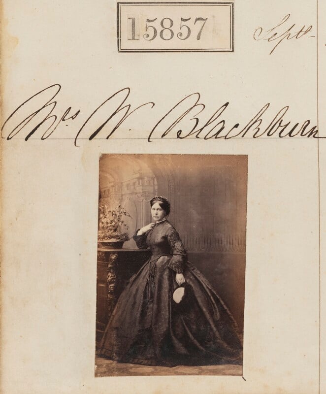 Mrs w. blackburn npg ax63787