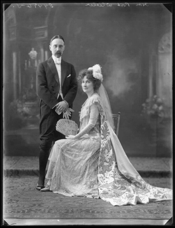 George post wheeler; hallie erminie wheeler (née rives) npg x121642