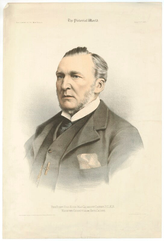 Hugh mccalmont cairns, 1st earl cairns npg d32534