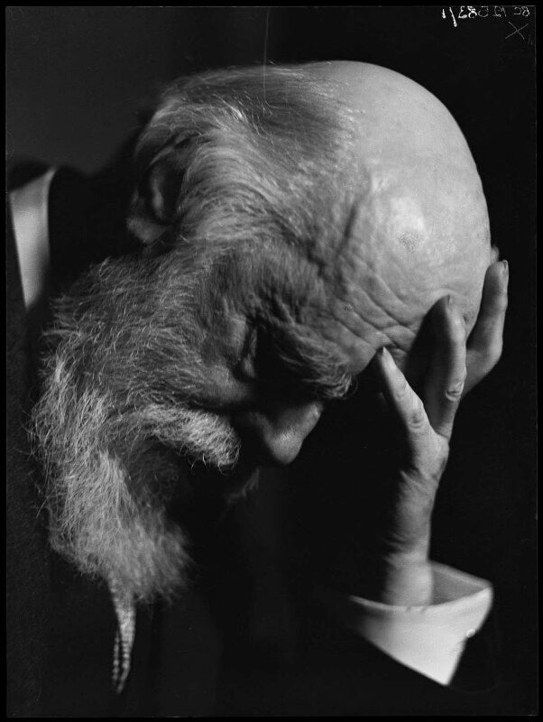 Sir oliver joseph lodge npg x23500