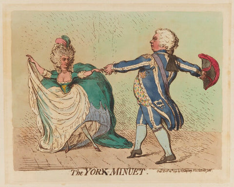 'The York-minuet' NPG D12434