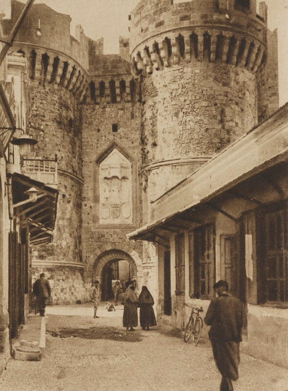 'rue des langues' (rhodes) npg ax183162