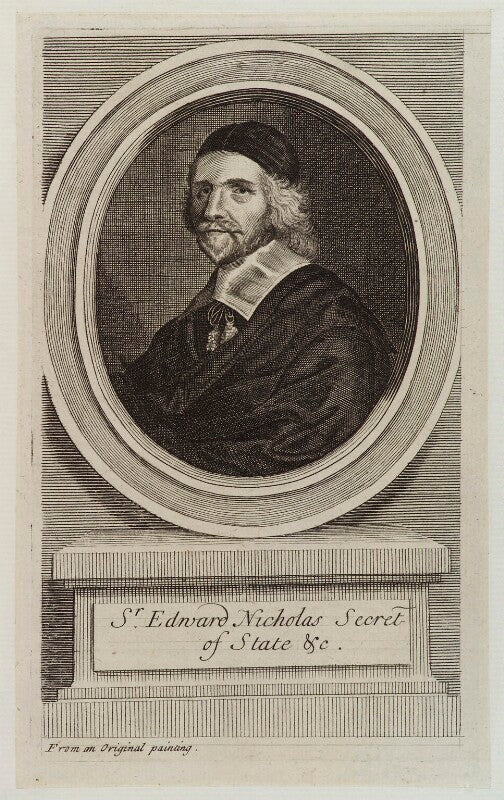 Sir edward nicholas npg d20203